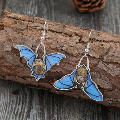 Bat Earrings Cartoon Bat Earrings-Jewearrings