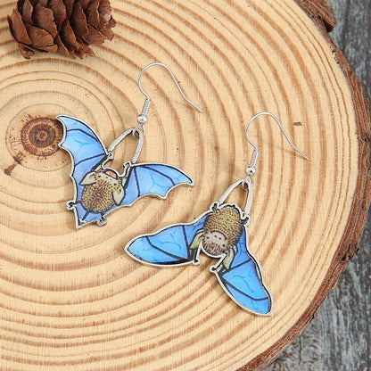 Bat Earrings Cartoon Bat Earrings-Jewearrings