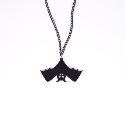 Bat Earrings Fairy Necklace-Jewearrings