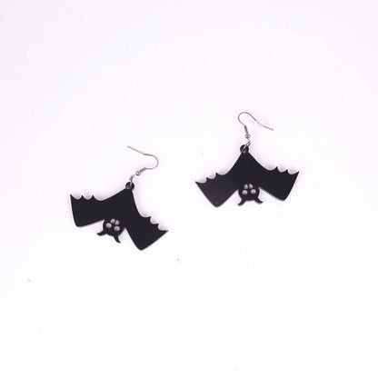 Bat Earrings Fairy Necklace-Jewearrings