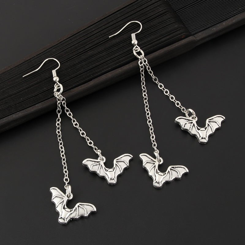 Bat Earrings Funny-Jewearrings