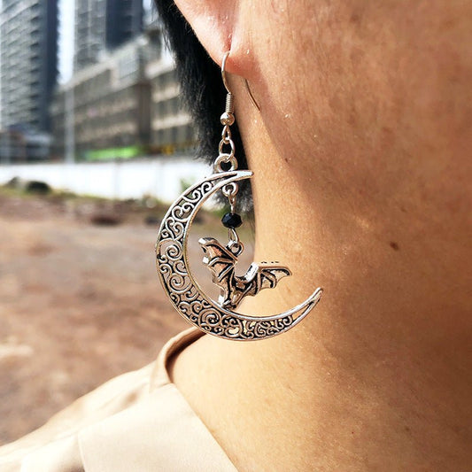 Bat Earrings Funny-Jewearrings