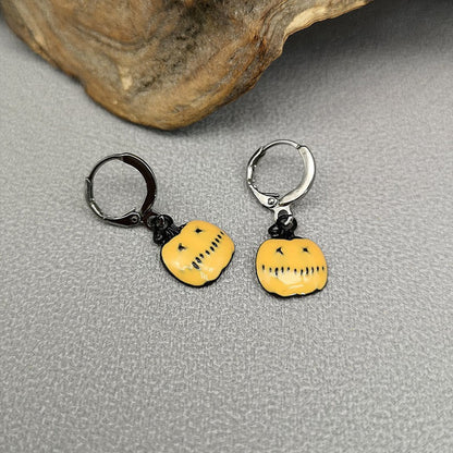 Bat Earrings Funny Halloween Jewelry-Jewearrings