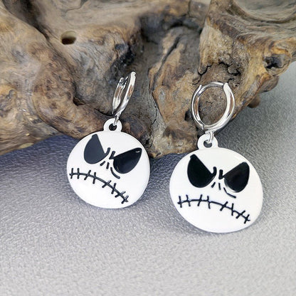 Bat Earrings Funny Halloween Jewelry-Jewearrings