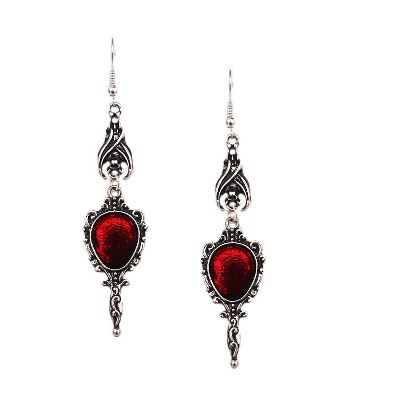 Bat Earrings Gothic Ancient Earrings-Jewearrings