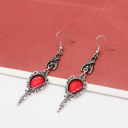 Bat Earrings Gothic Ancient Earrings-Jewearrings