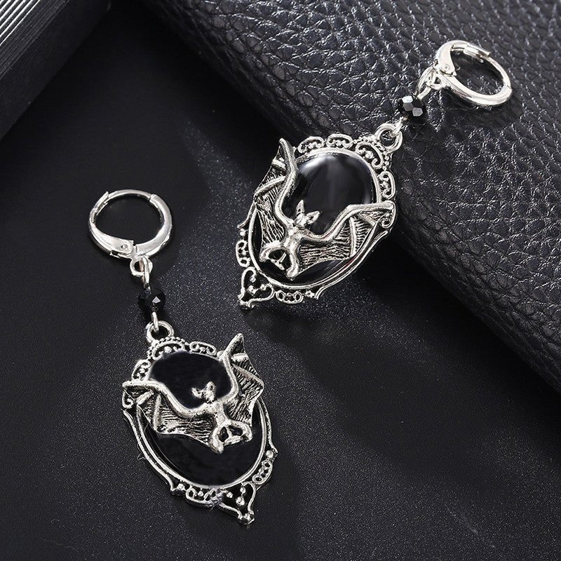 Bat Earrings Halloween bat earrings-Jewearrings