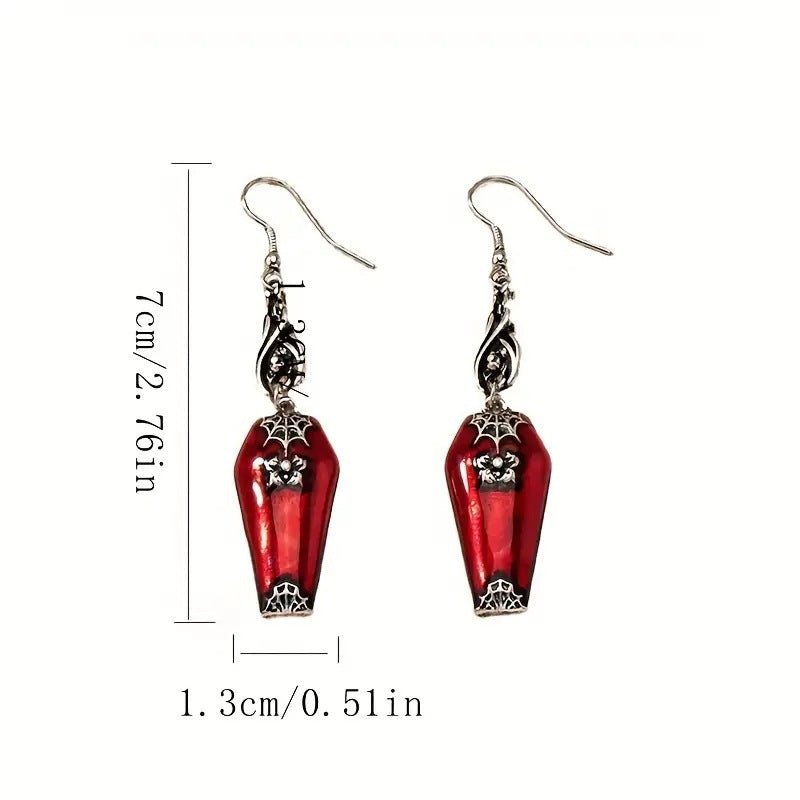 Bat Earrings Halloween Ins Style Earrings-Jewearrings