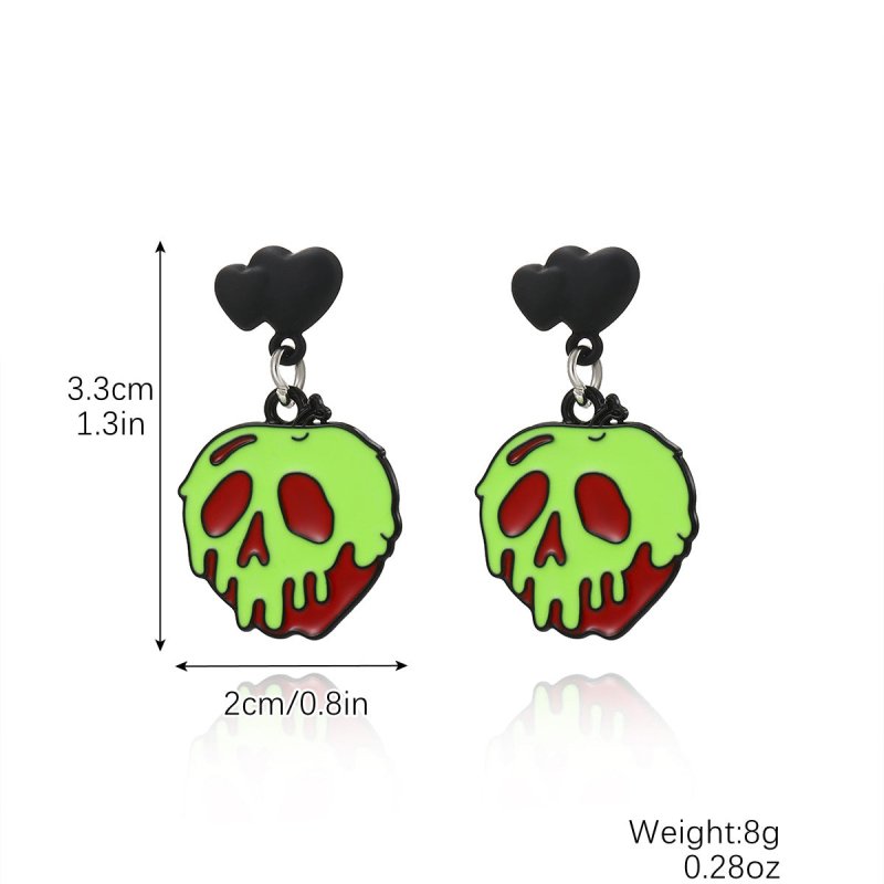 Bat Earrings Halloween Pumpkin Skull-Jewearrings