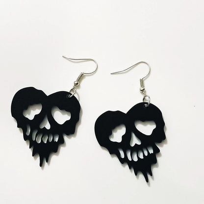 Bat Earrings Halloween Scary Earrings-Jewearrings