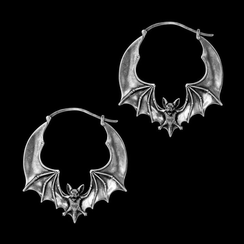 Bat Earrings Punk Exaggerated-Jewearrings