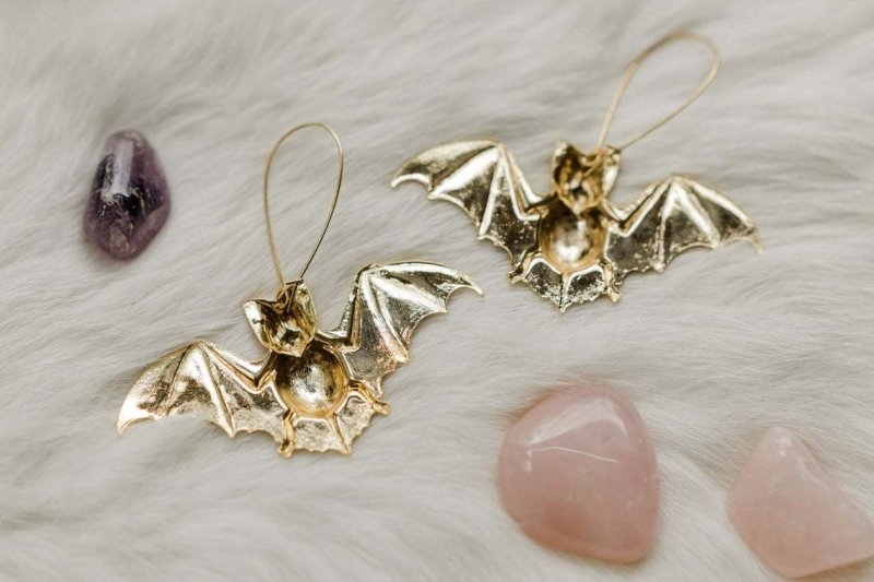 Bat Earrings Retro Big-Jewearrings