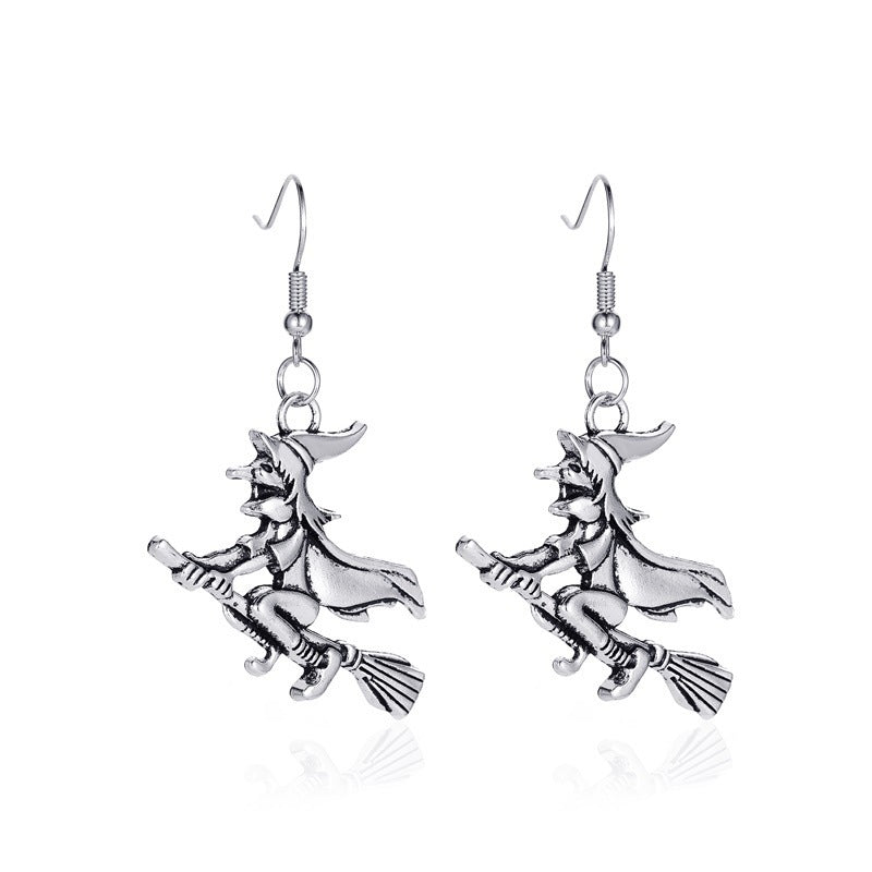 Bat Earrings Skull Spider-Jewearrings