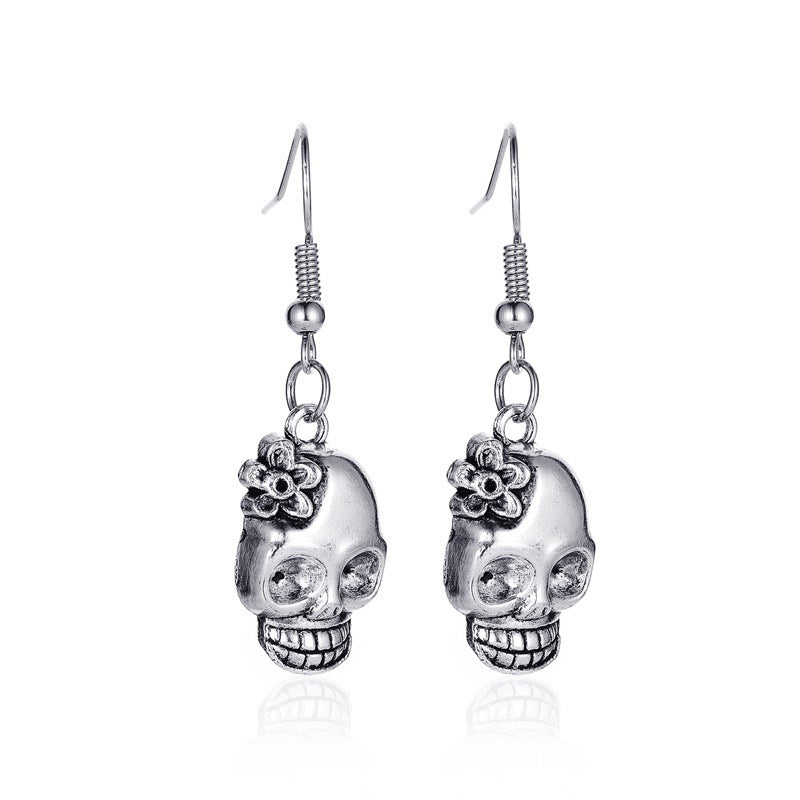 Bat Earrings Skull Spider-Jewearrings