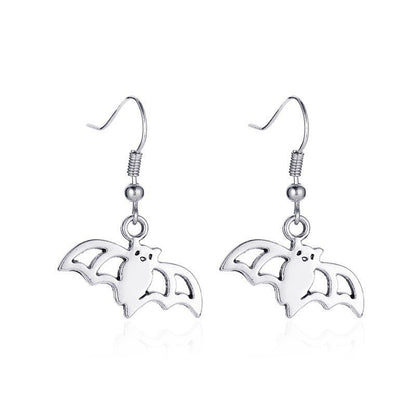 Bat Earrings Skull Spider-Jewearrings