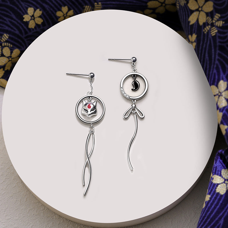 Women's Antique Earrings Temperament Silver Needle-Jewearrings