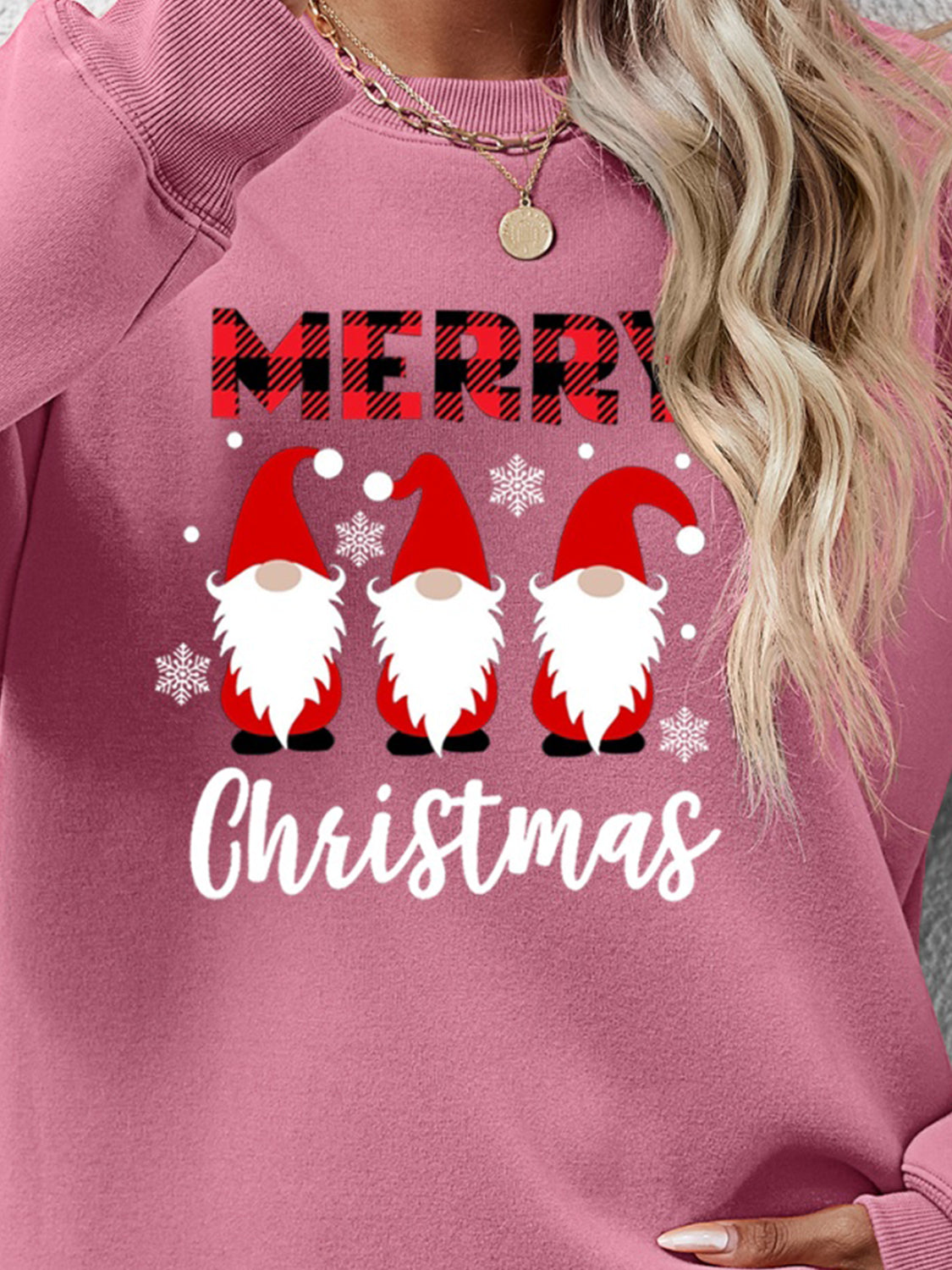 MERRY CHRISTMAS Long Sleeve Sweatshirt-Jewearrings