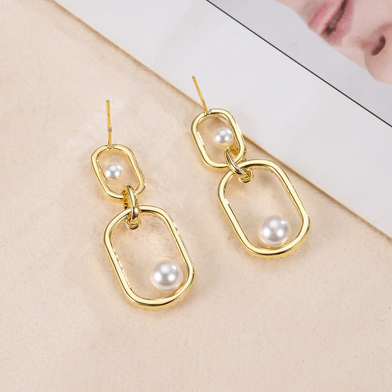 Pearl Earrings Are Exquisite And Simple-Jewearrings