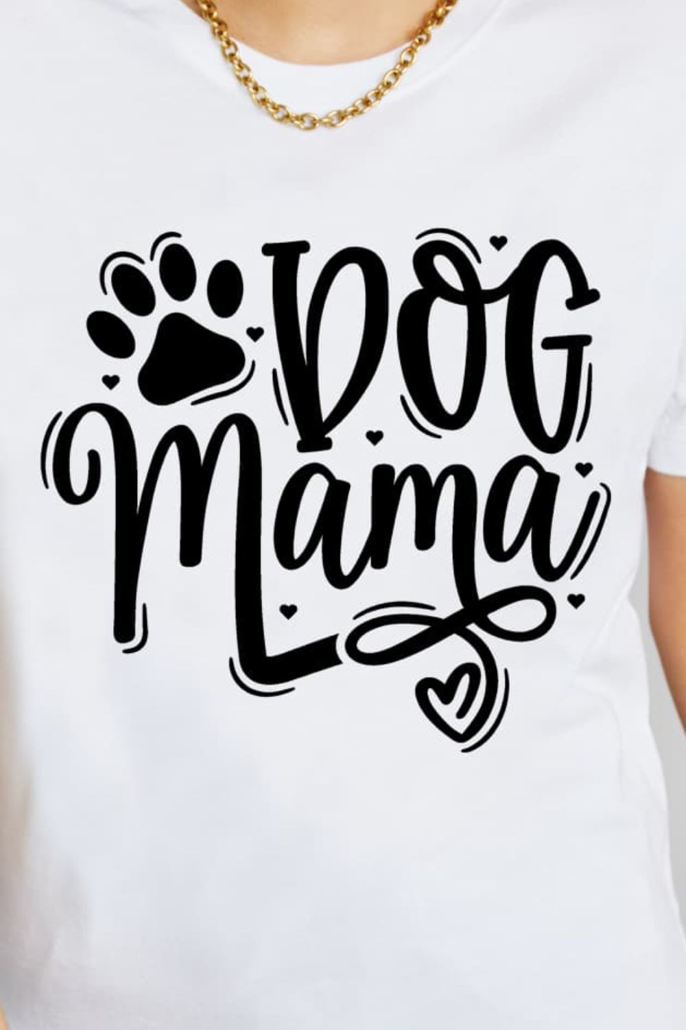 Simply Love Simply Love Full Size DOG MAMA Graphic Cotton T-Shirt-Jewearrings