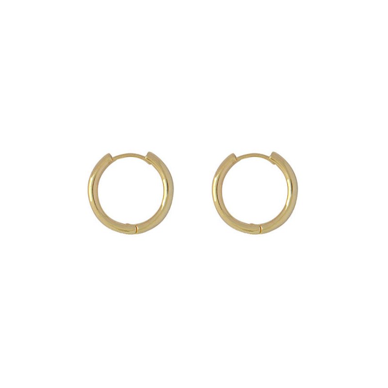 Big And Small Circles Earring Eardrop Temperament Personality Stud Earrings Simple All-match Ear Jewelry-Jewearrings