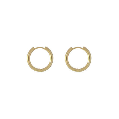 Big And Small Circles Earring Eardrop Temperament Personality Stud Earrings Simple All-match Ear Jewelry-Jewearrings