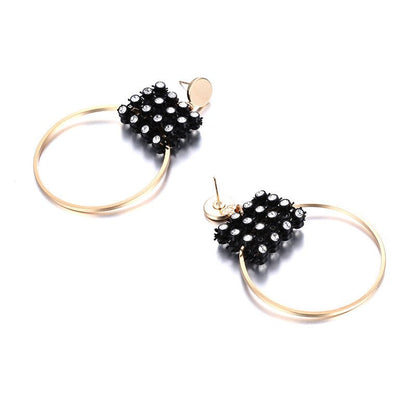 Big Circle Earrings European And American Temperament-Jewearrings