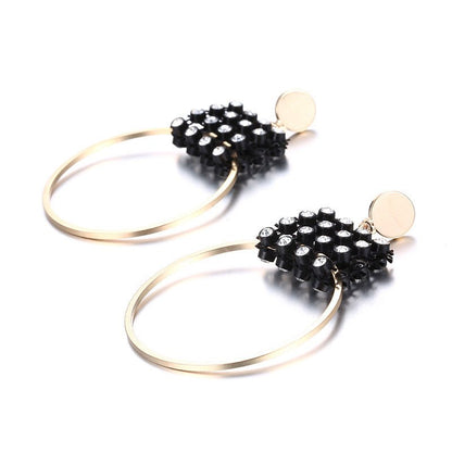 Big Circle Earrings European And American Temperament-Jewearrings