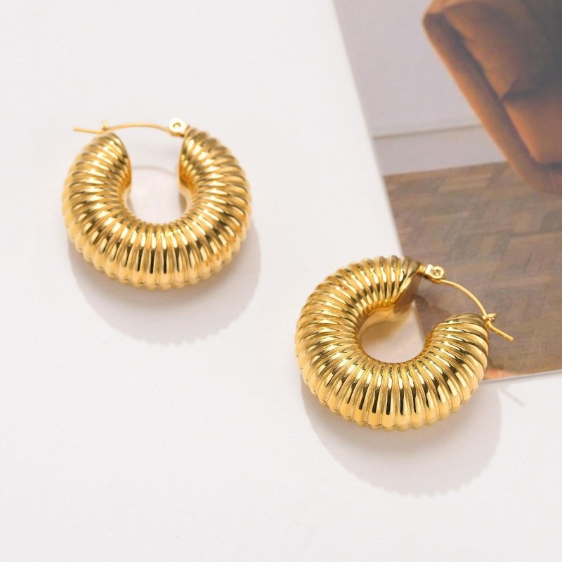 Big Circle Earrings Fashion Street Jewelry In Europe And America-Jewearrings