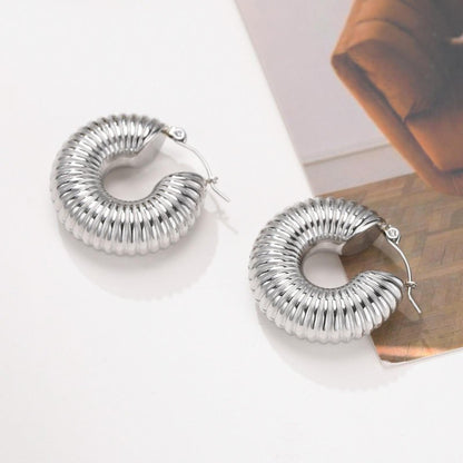 Big Circle Earrings Fashion Street Jewelry In Europe And America-Jewearrings