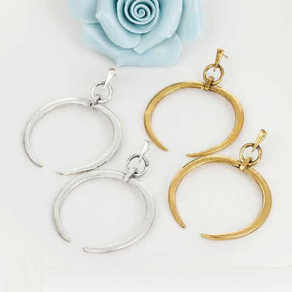 Big earrings round-Jewearrings