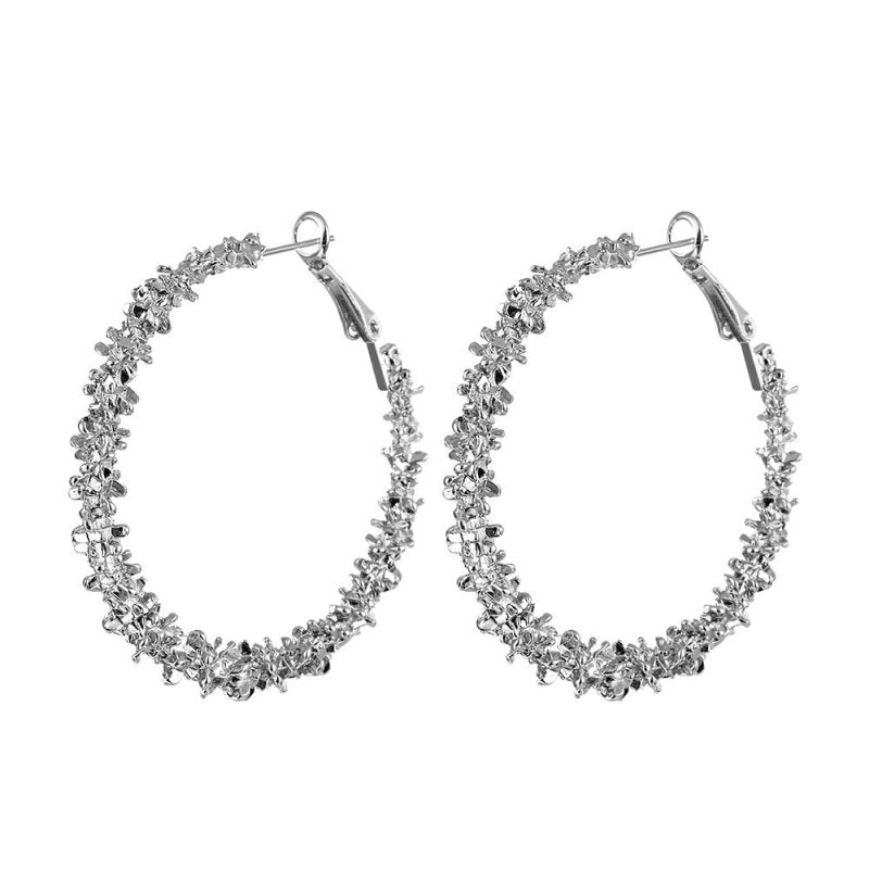 Big Round Hoop Earrings Women'S Fashion-Jewearrings