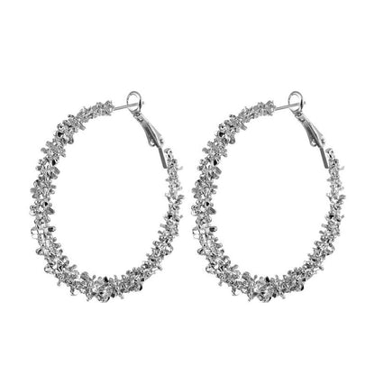 Big Round Hoop Earrings Women'S Fashion-Jewearrings