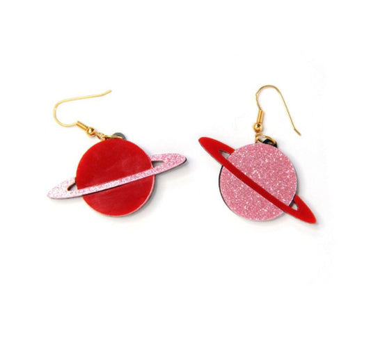 Big Satellite Earrings Fashion Personality Satellite Ball Stud Earrings-Jewearrings