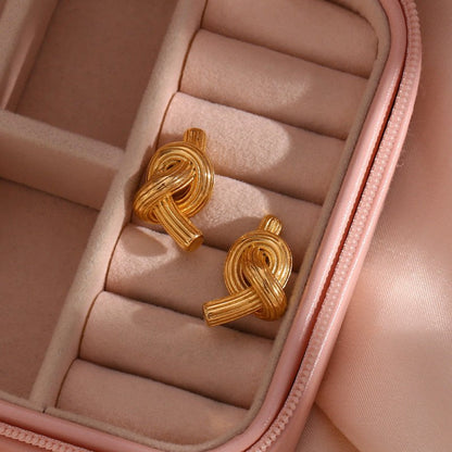 Briony Gold Earrings-Jewearrings