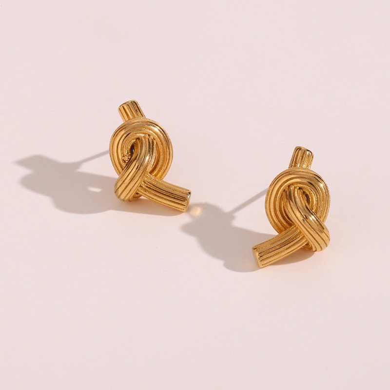 Briony Gold Earrings-Jewearrings