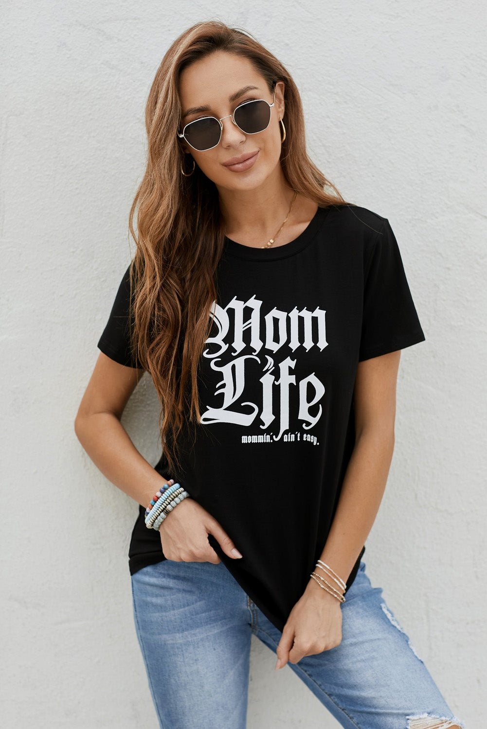 Mom Life Tee-Jewearrings