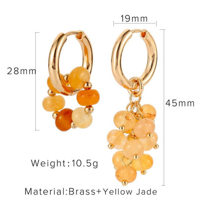 Women's Trendy Pearl Element Earrings-Jewearrings