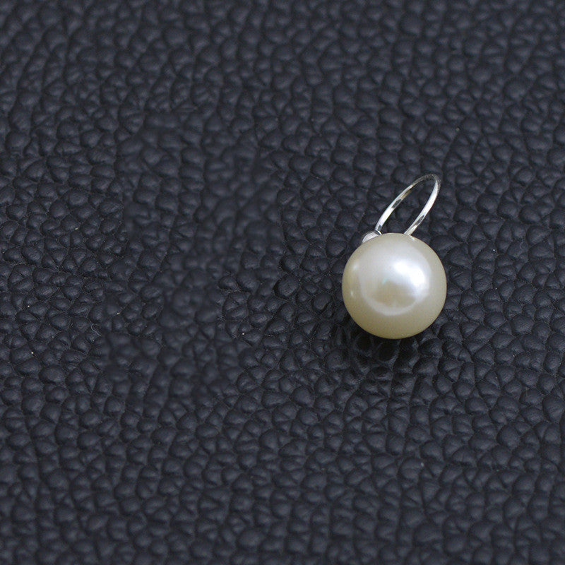 Personality Minimalist Elegant Versatile Ring Fashion Pearl Earrings For Women-Jewearrings