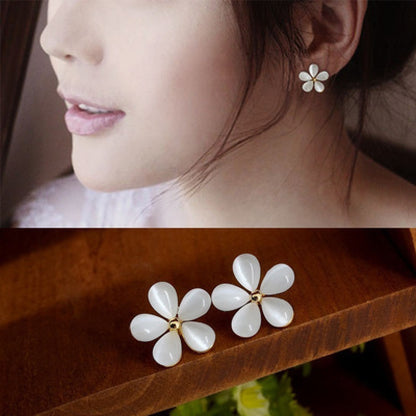 Korean Fashion Pearl Stud Earrings-Jewearrings