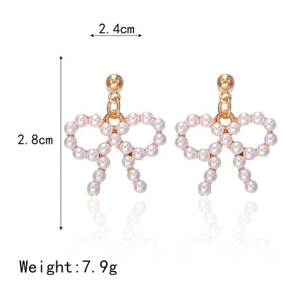 Dongdaemun Gentle Opal Stud Earrings Women Earrings-Jewearrings