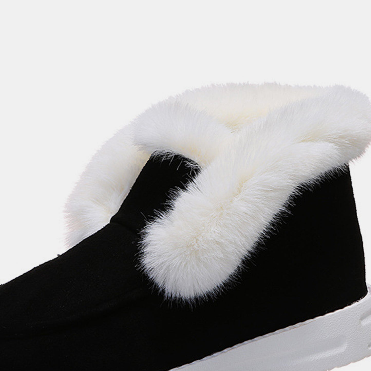 Furry Suede Snow Boots-Jewearrings