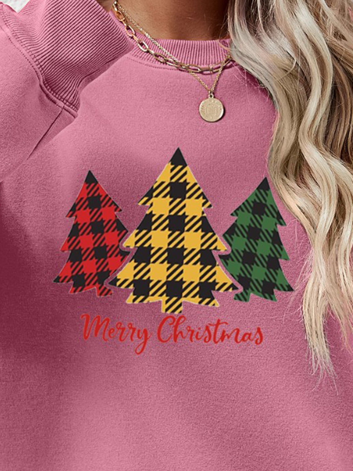 MERRY CHRISTMAS Dropped Shoulder Sweatshirt-Jewearrings