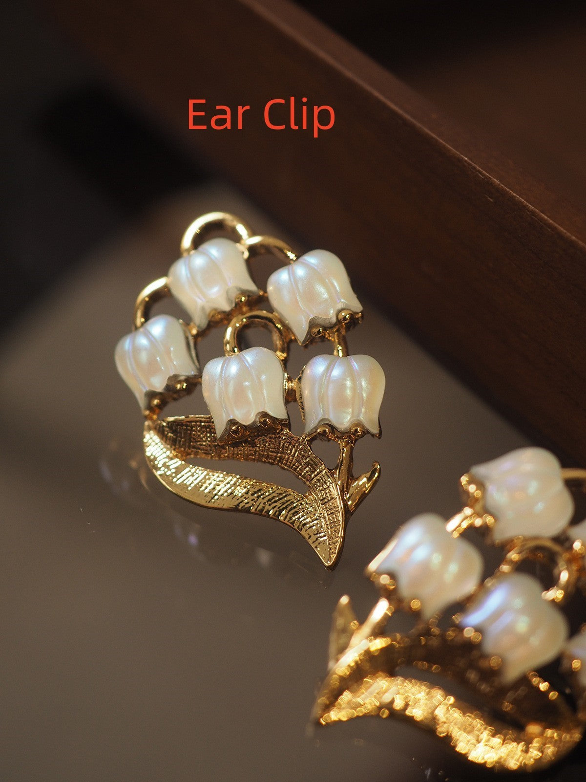 Earrings Dark Night Linglan Retro Ear Clip Without Pierced Ears-Jewearrings