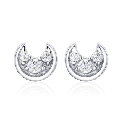 Romantic Xingyue Stud Earrings Female All-match Valentine's Day Gift-Jewearrings