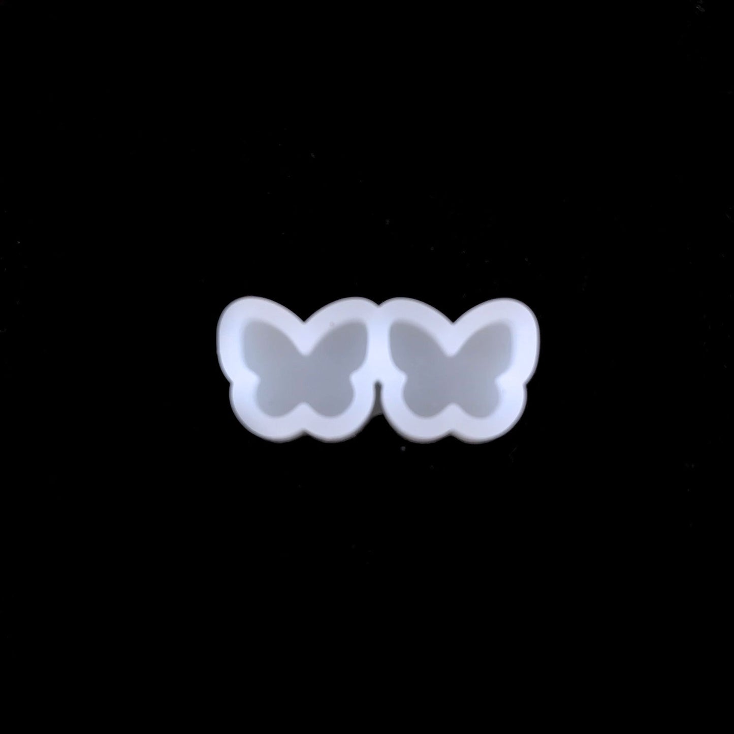 Love Stud Earrings Drop Glue Silicone Mould Butterfly Cloud-Jewearrings