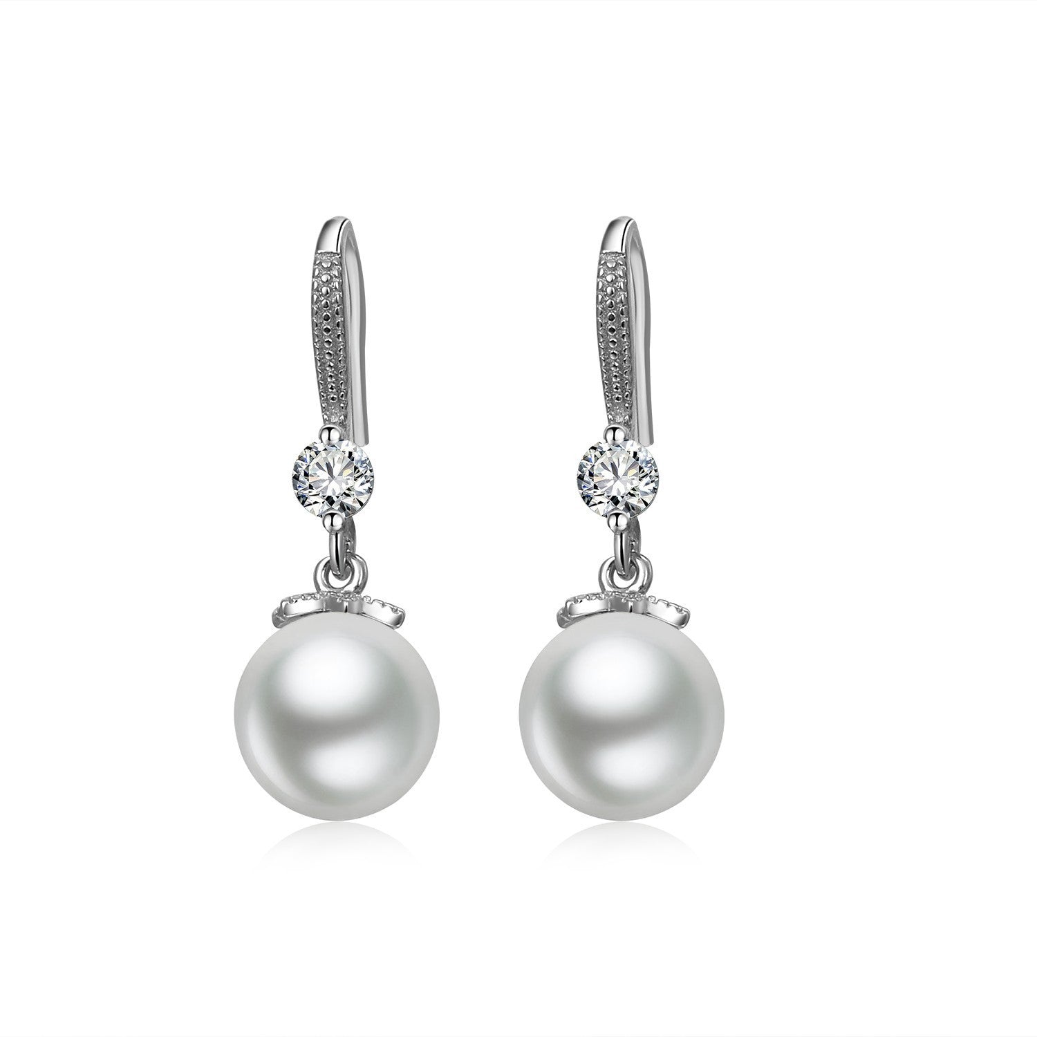 Women's Fashion Casual Vintage Pearl Earrings-Jewearrings