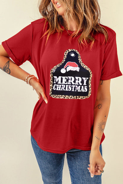 MERRY CHRISTMAS Graphic T-Shirt-Jewearrings