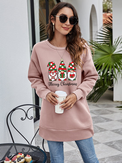 MERRY CHRISTMAS Graphic Sweatshirt-Jewearrings