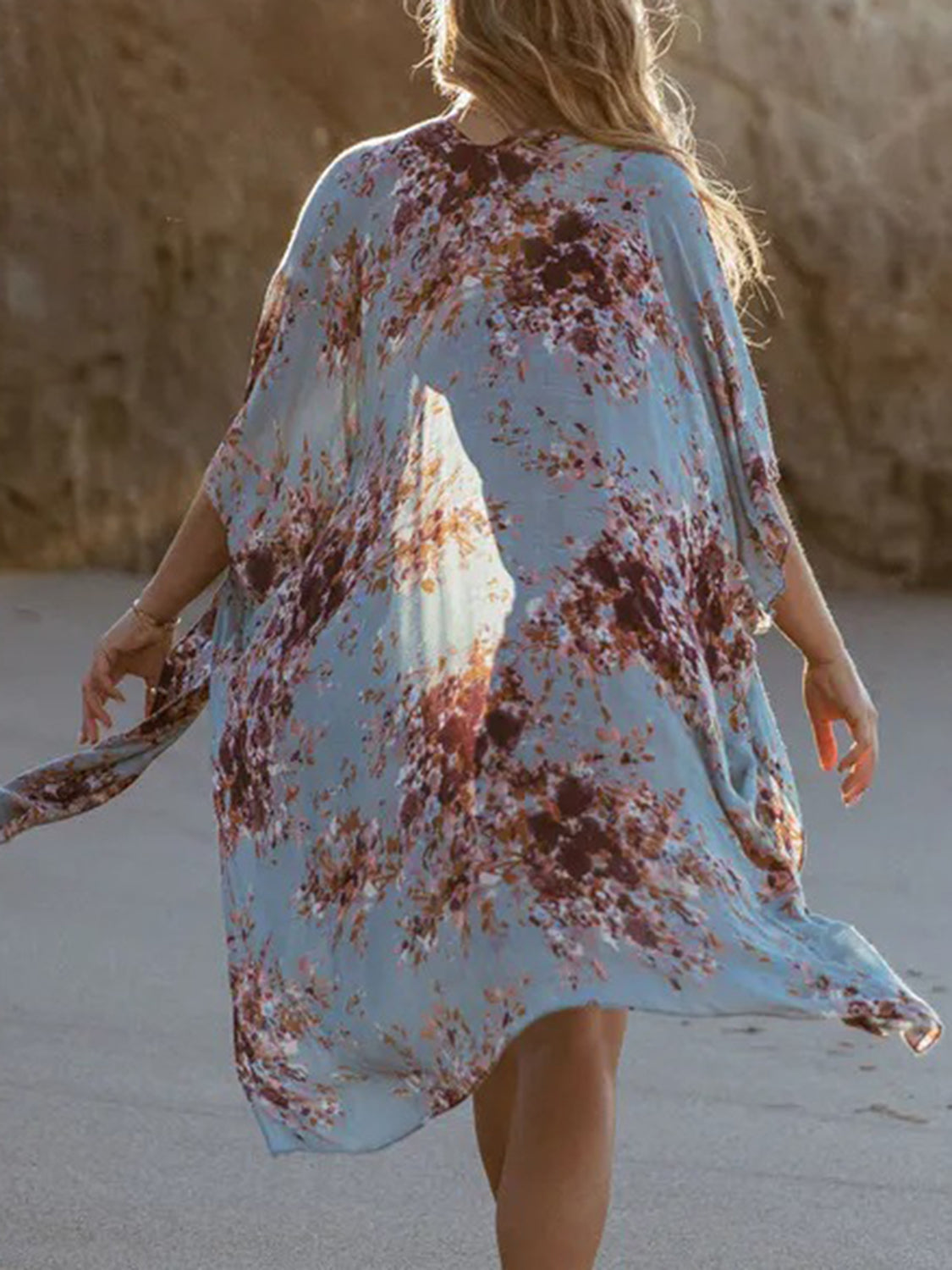 Printed Open Front Cover-Up-Jewearrings