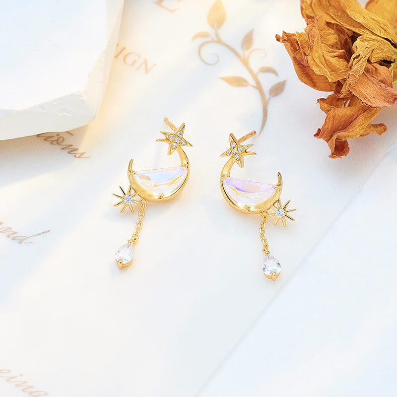 S925 Silver Plated 14K Gold Earrings-Jewearrings